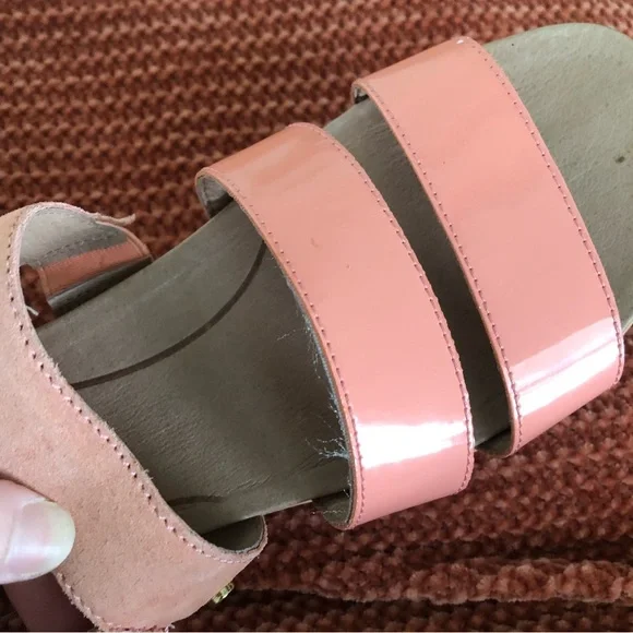 UGG Braelynn Leather Platform Sandals Size 7 - Picture 5 of 14